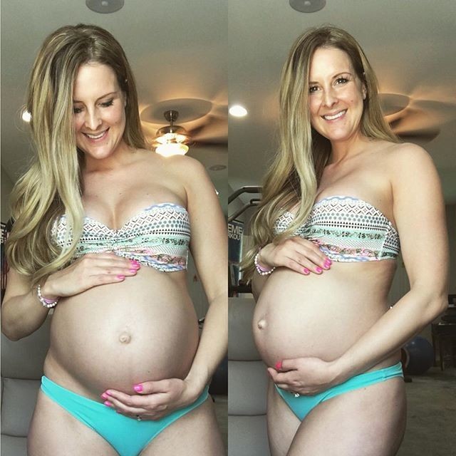 Fit Preggo MILF Kayleigh