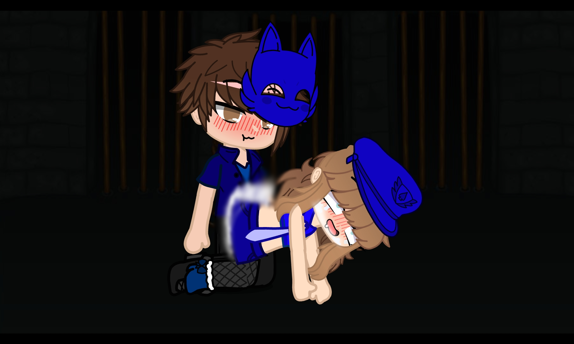 I get fucked as sexy policewoman