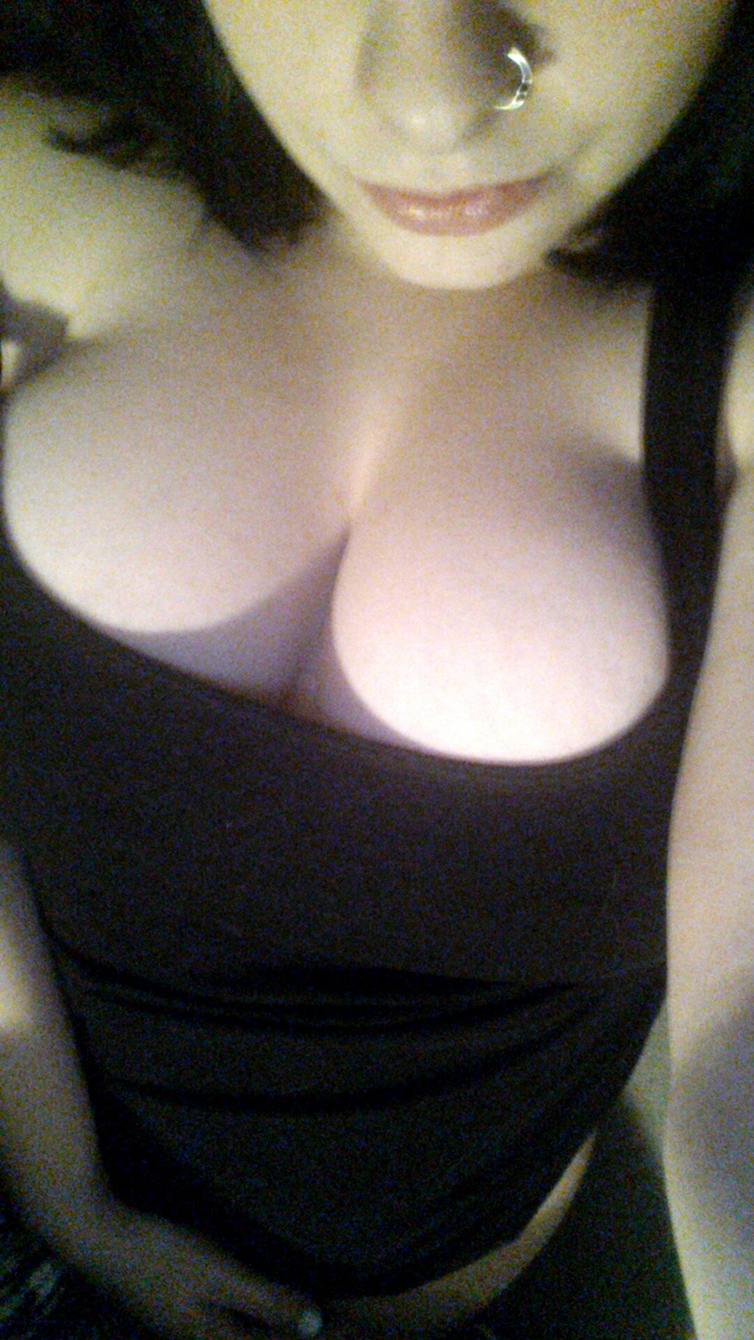 MMS Busting Out Selfie Huge Tits