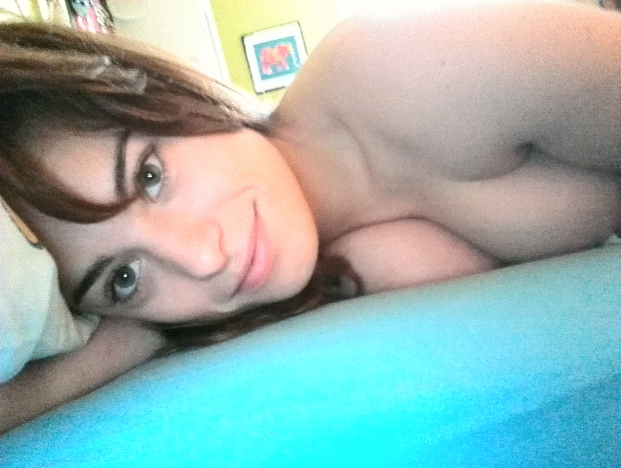 Very Pretty and Busty Brunette Cutie