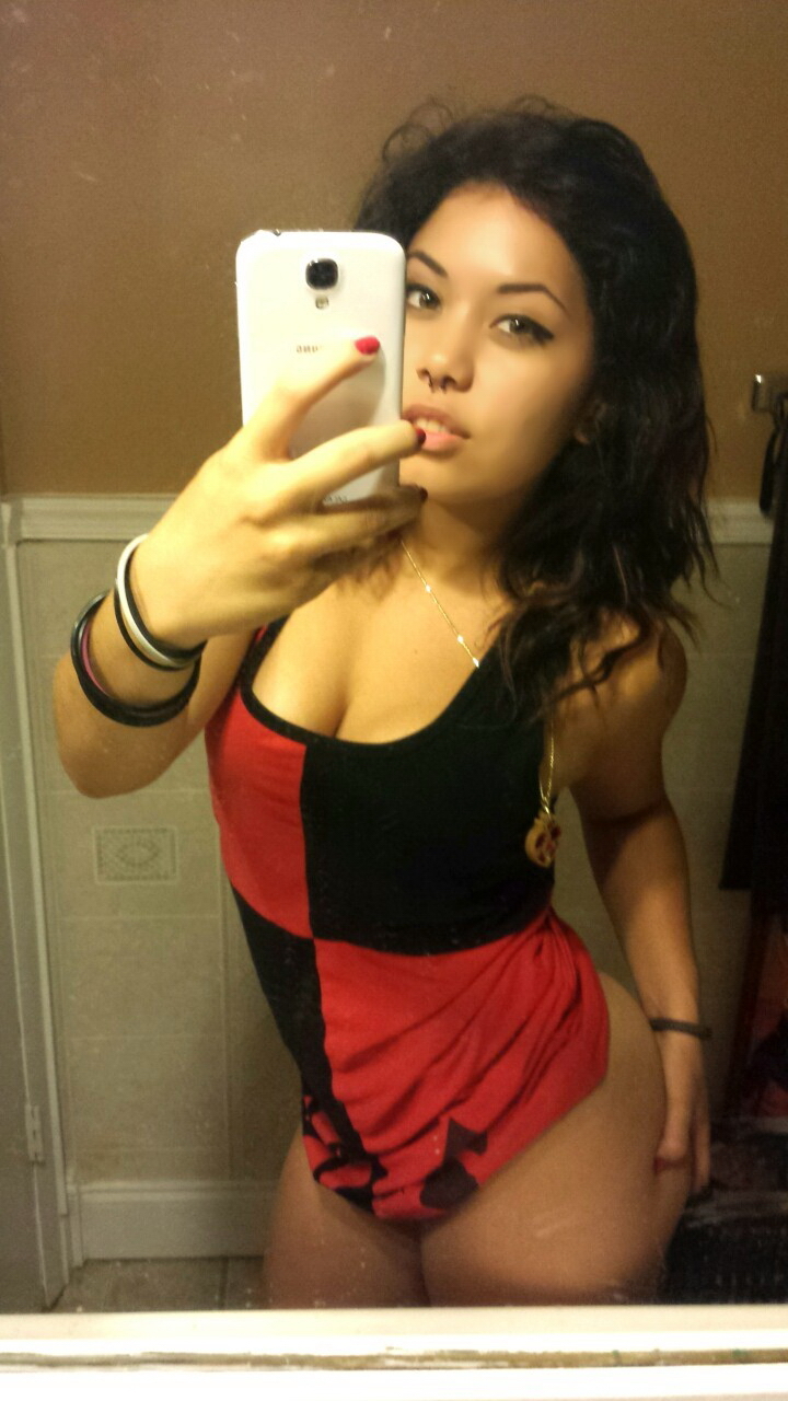 Big Booty Latina Selfie Yoga Girl