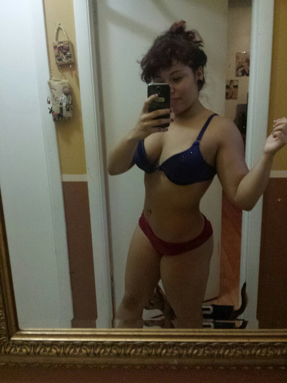 Big Booty Latina Selfie Yoga Girl