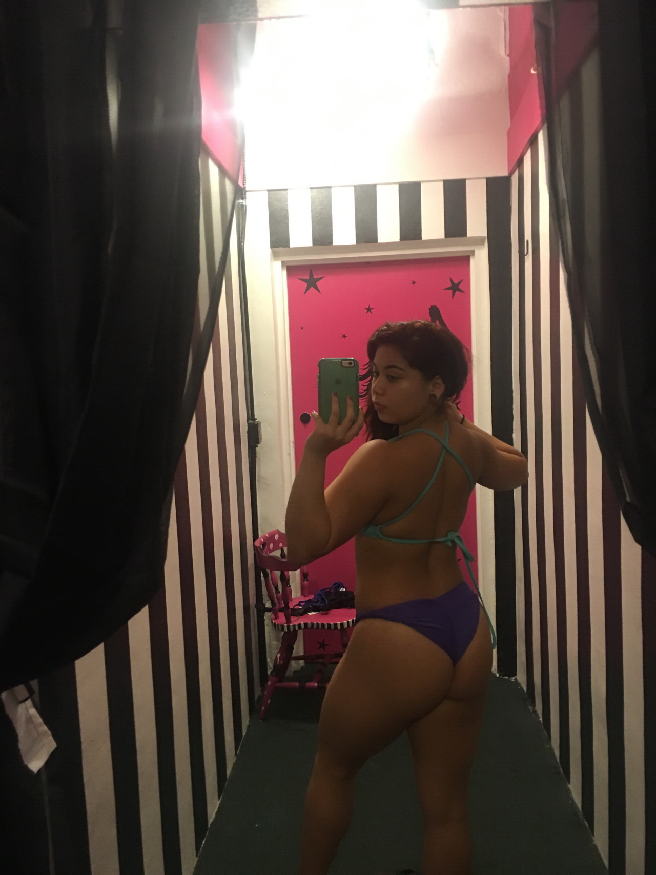 Big Booty Latina Selfie Yoga Girl