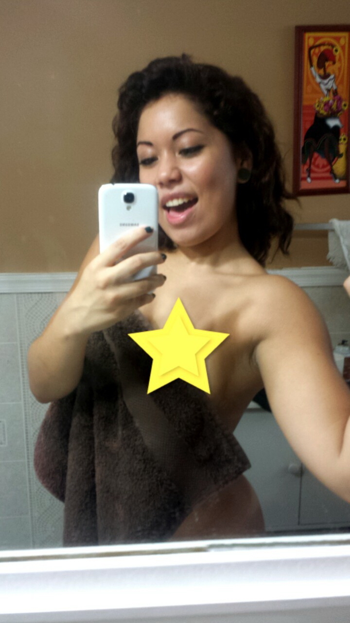 Big Booty Latina Selfie Yoga Girl