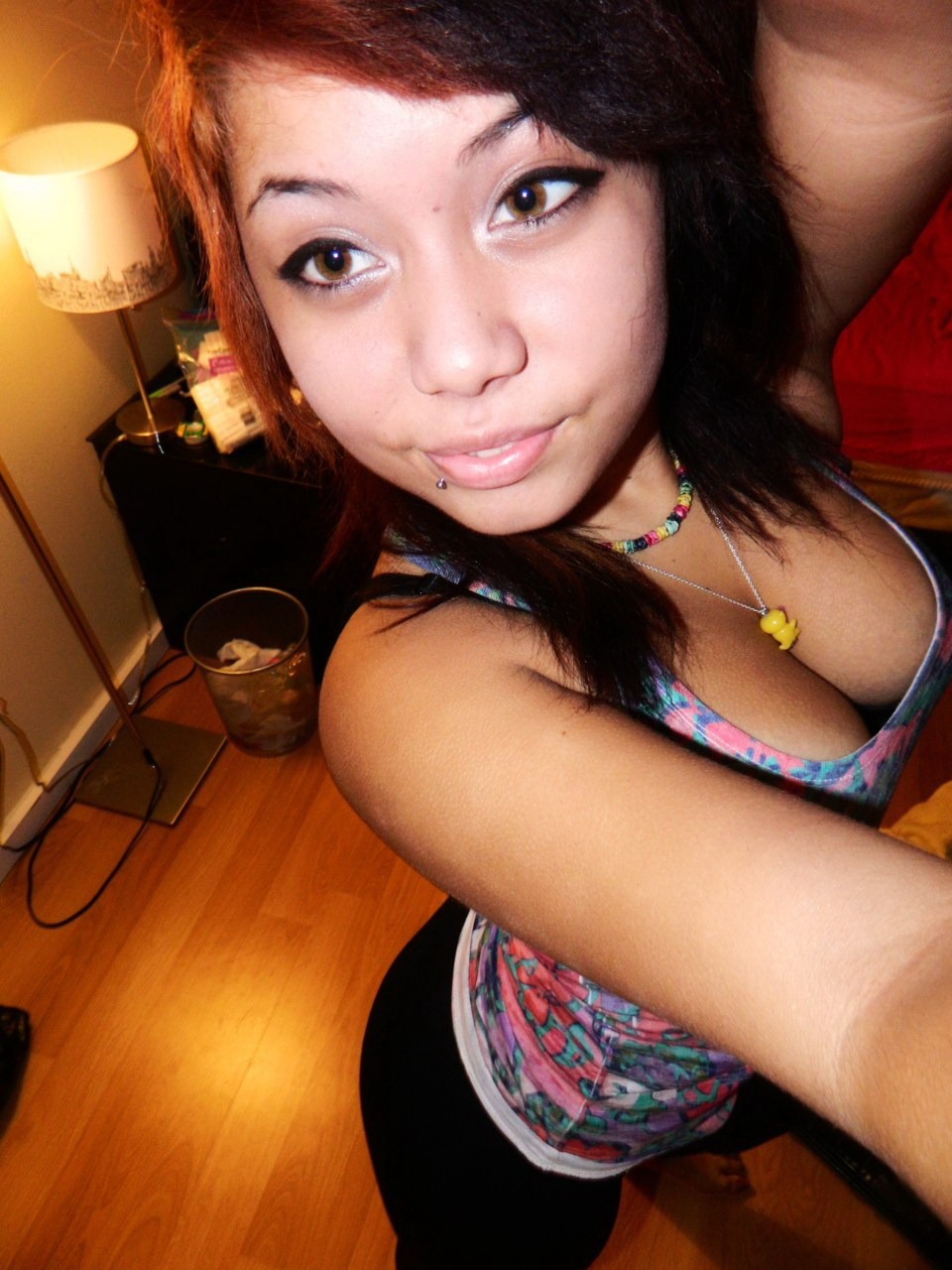 Big Booty Latina Selfie Yoga Girl