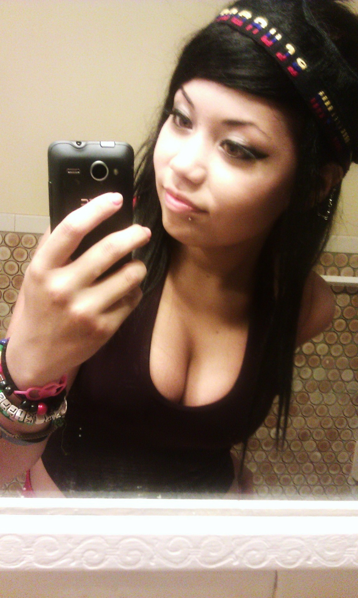 Big Booty Latina Selfie Yoga Girl