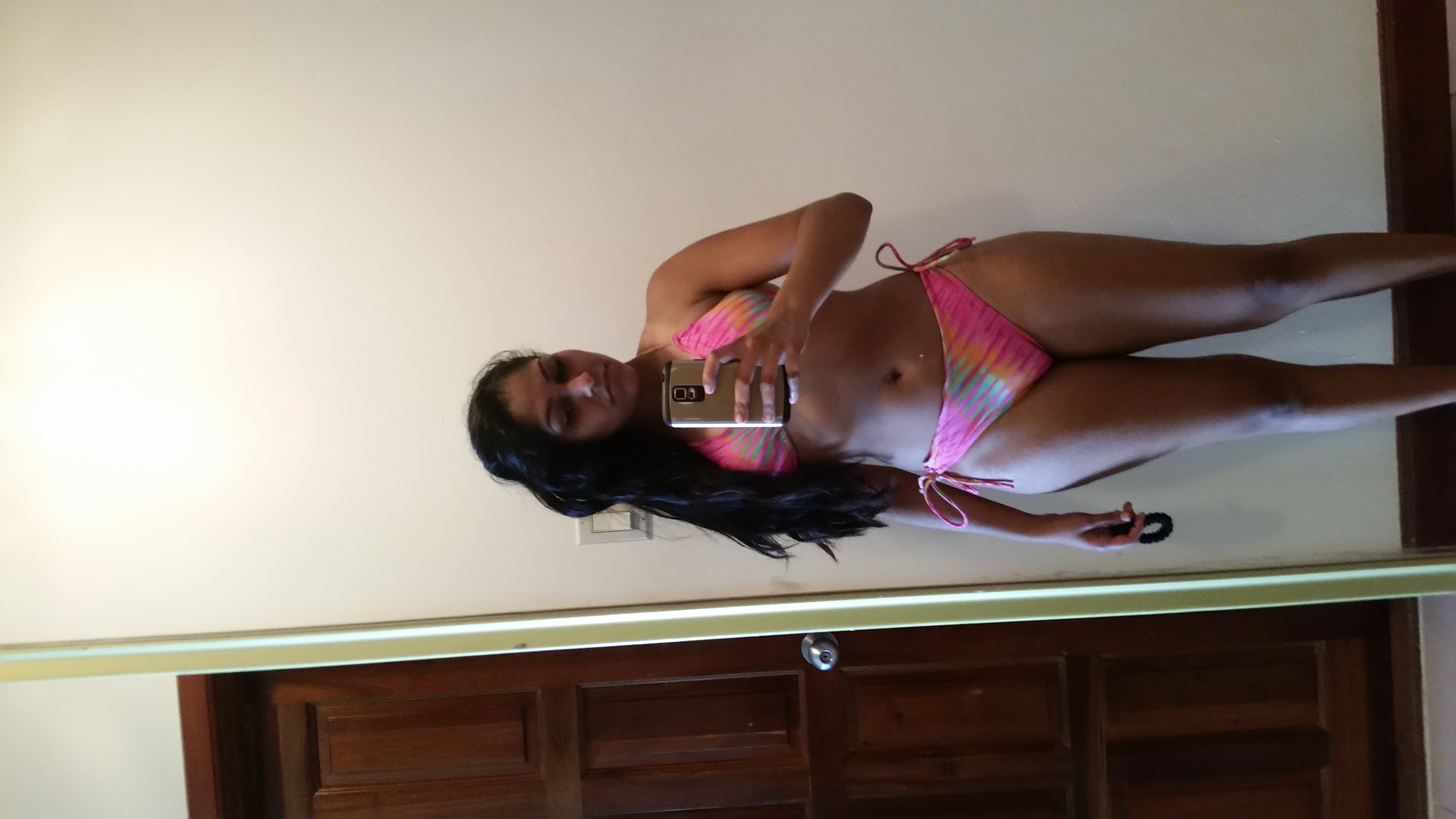 Dirty Brown Gal Dildo and Big Booty