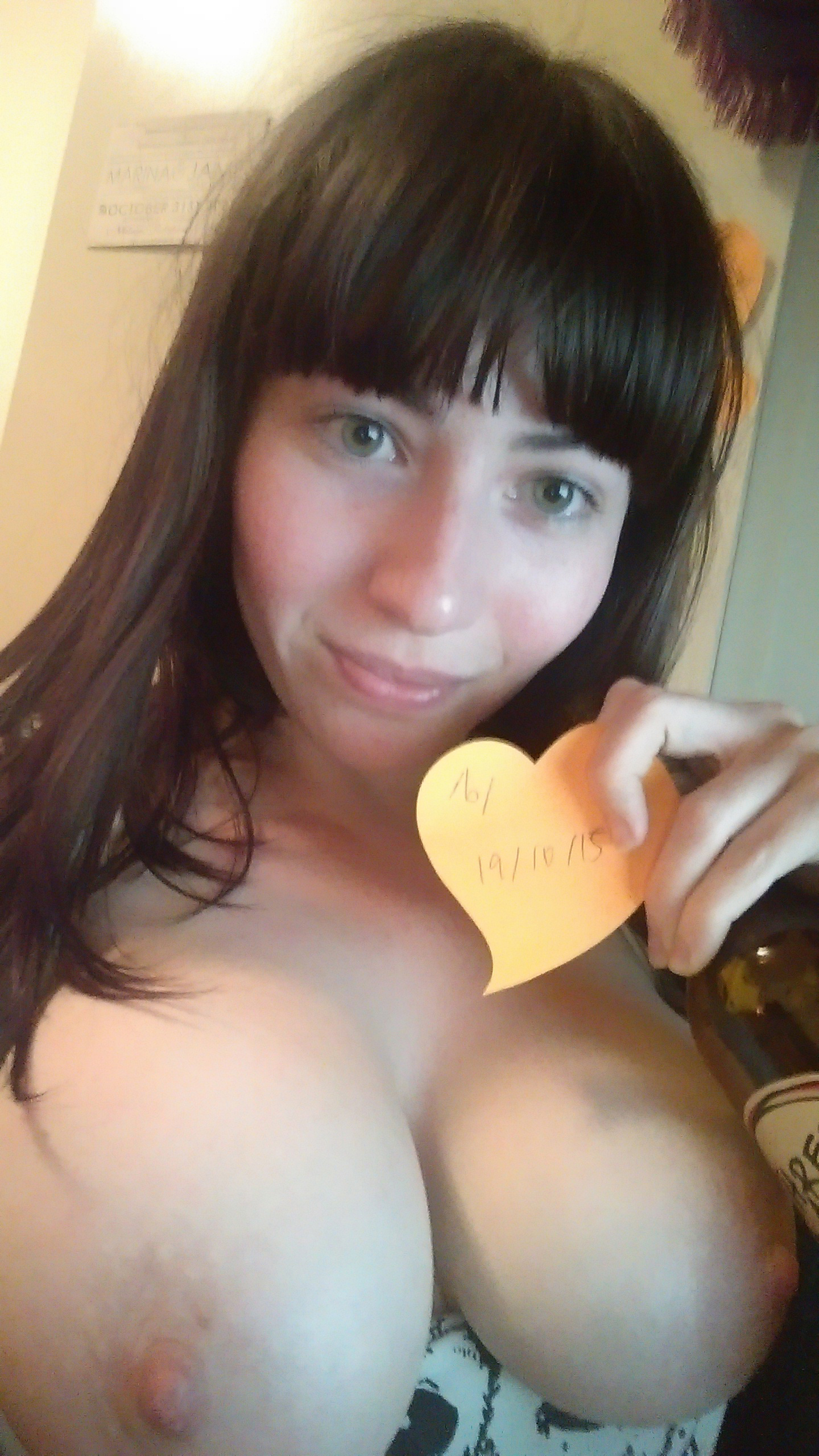 My Tits Are Great Hot Brunette