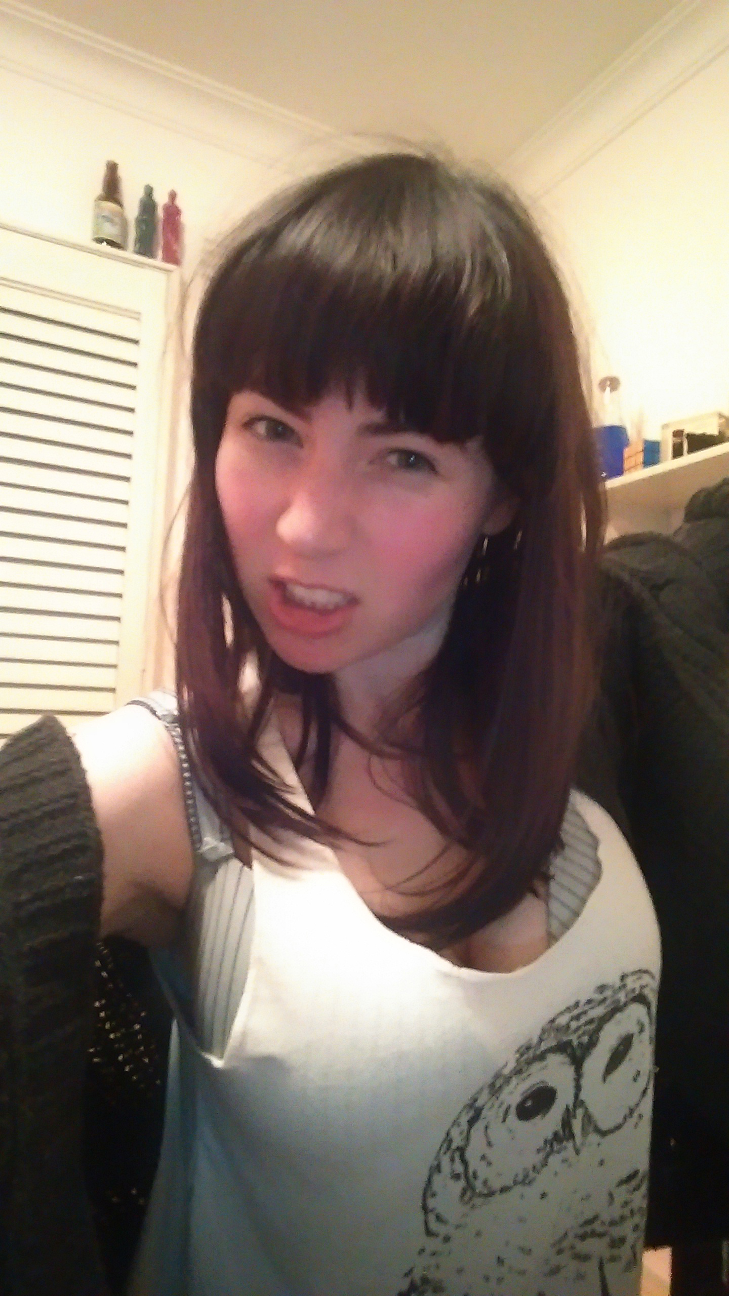 My Tits Are Great Hot Brunette