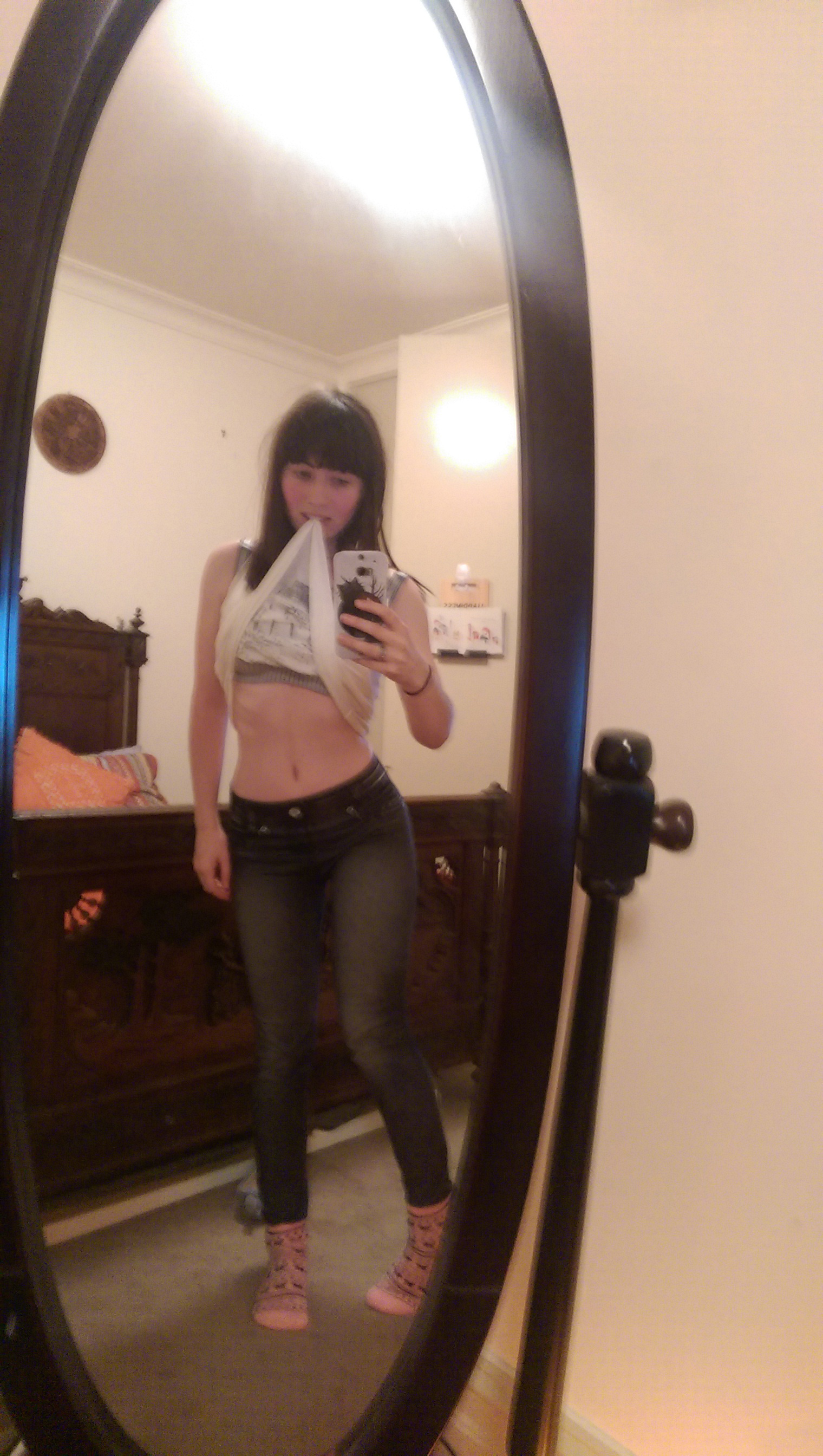 My Tits Are Great Hot Brunette