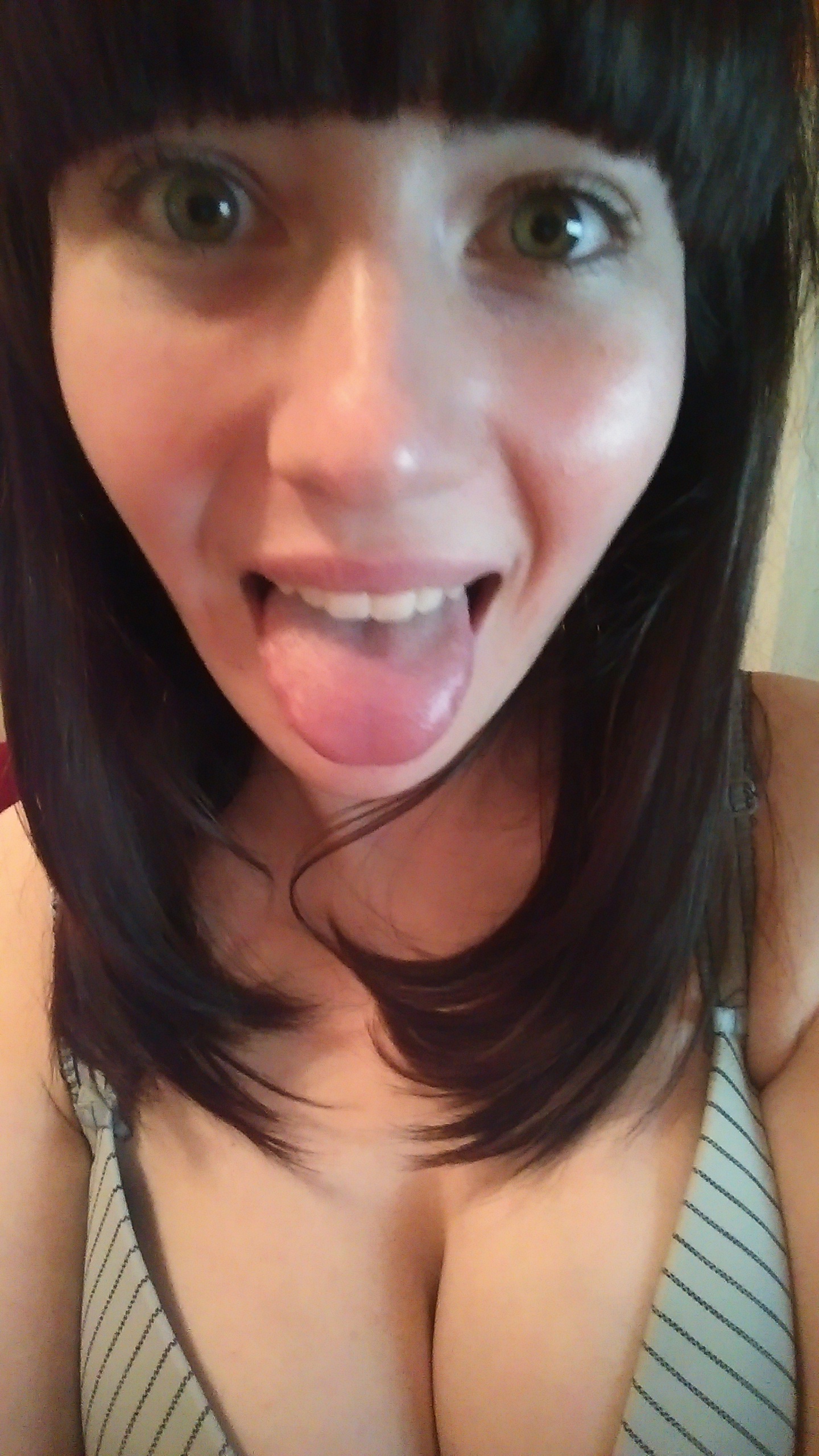 My Tits Are Great Hot Brunette