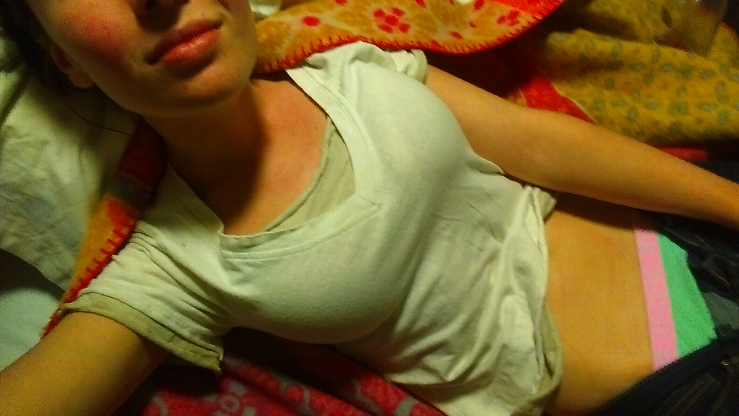 My Tits Are Great Hot Brunette