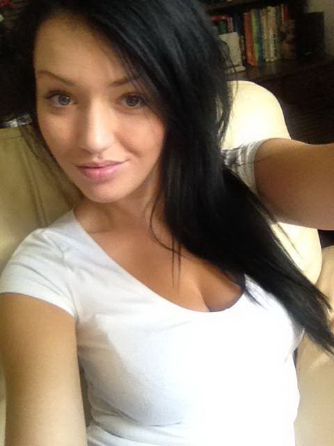 Preggo Selfie Czech Brunette Babe