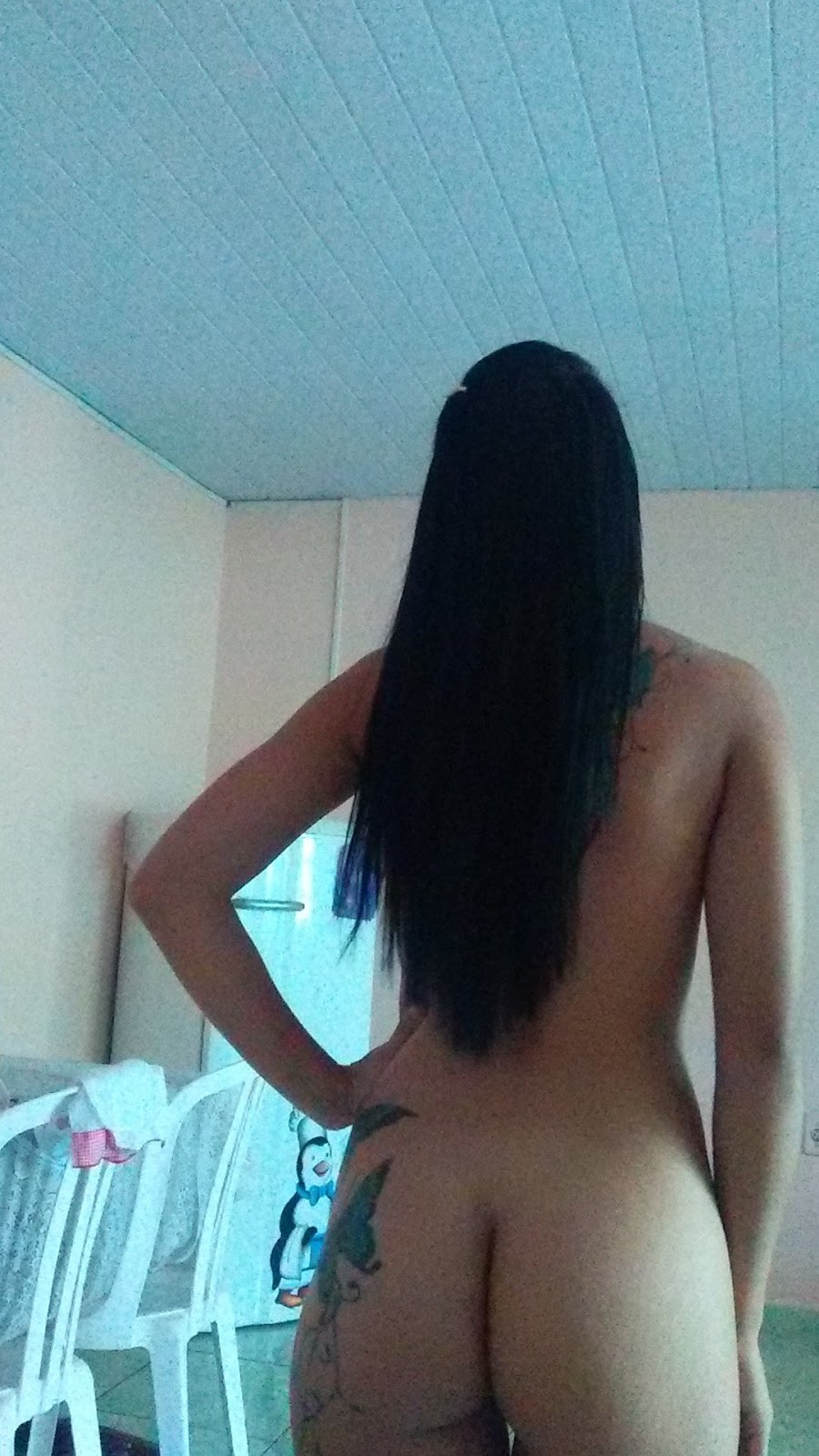 Hot Latina Spreading Showing For BF