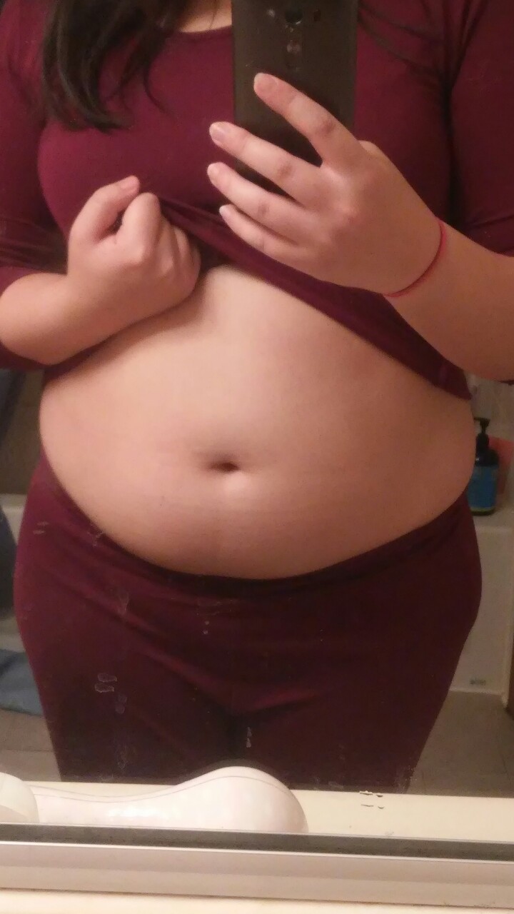Selfie Big Belly Asian