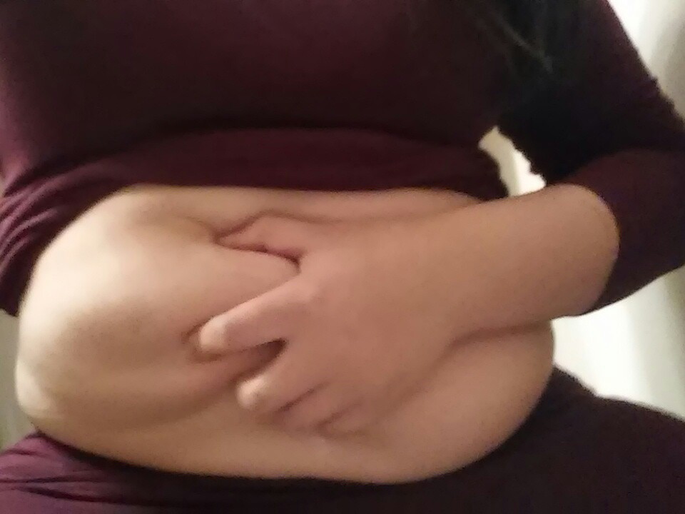 Selfie Big Belly Asian