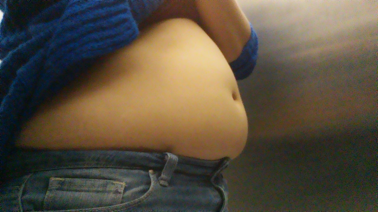 Selfie Big Belly Asian