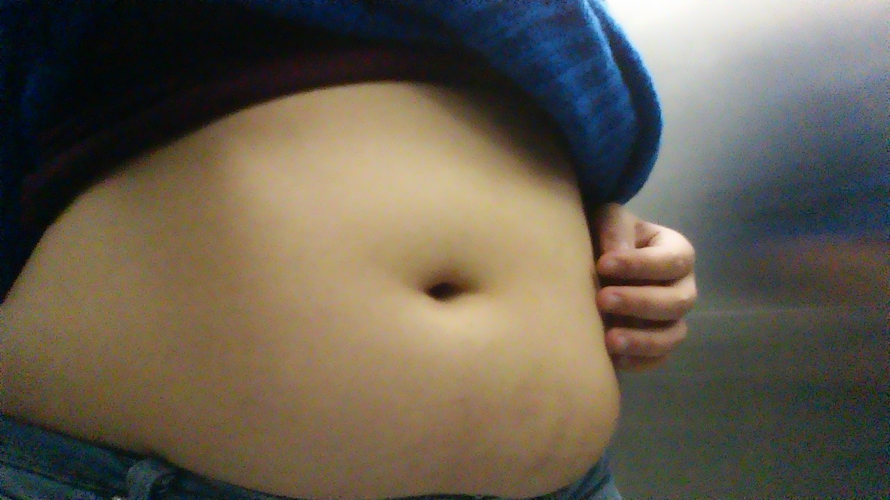 Selfie Big Belly Asian