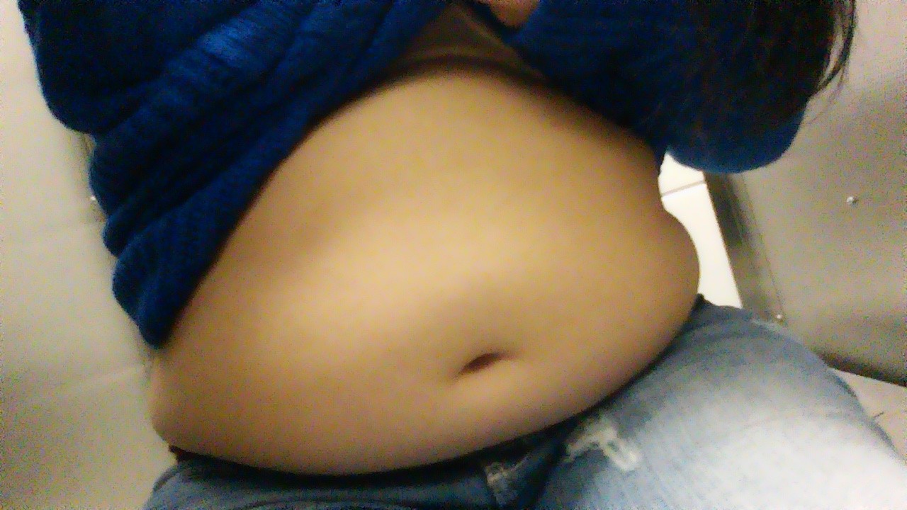 Selfie Big Belly Asian