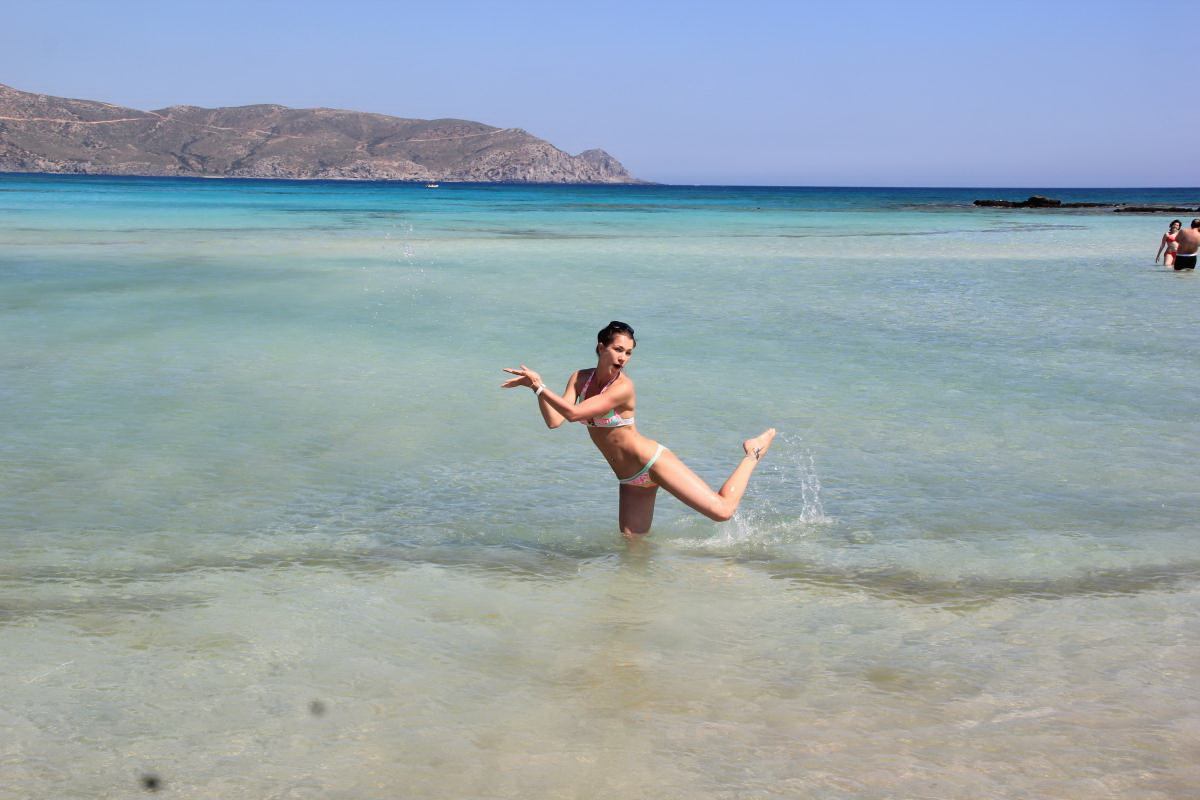 Tight Toned and Sporty Brunette