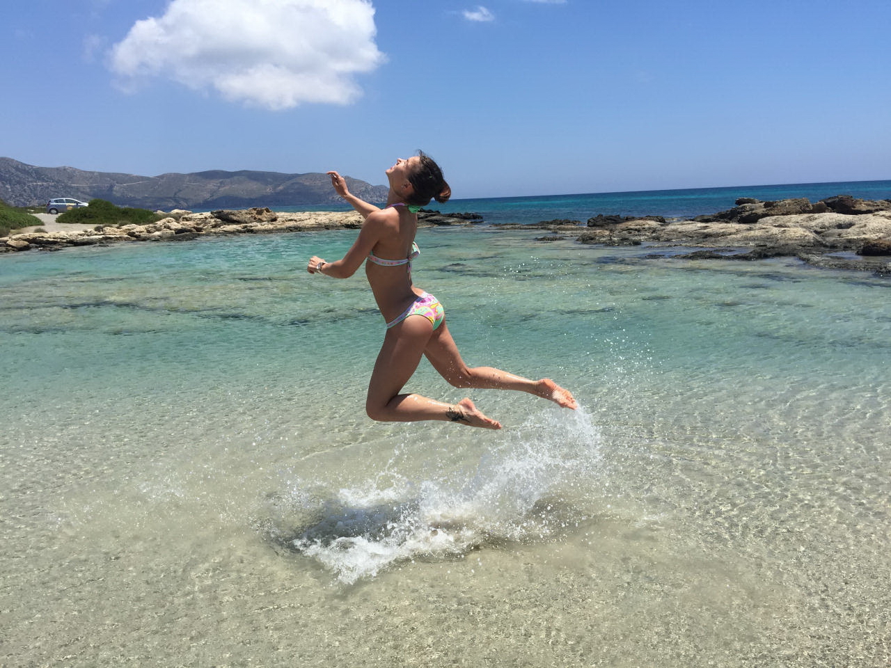 Tight Toned and Sporty Brunette