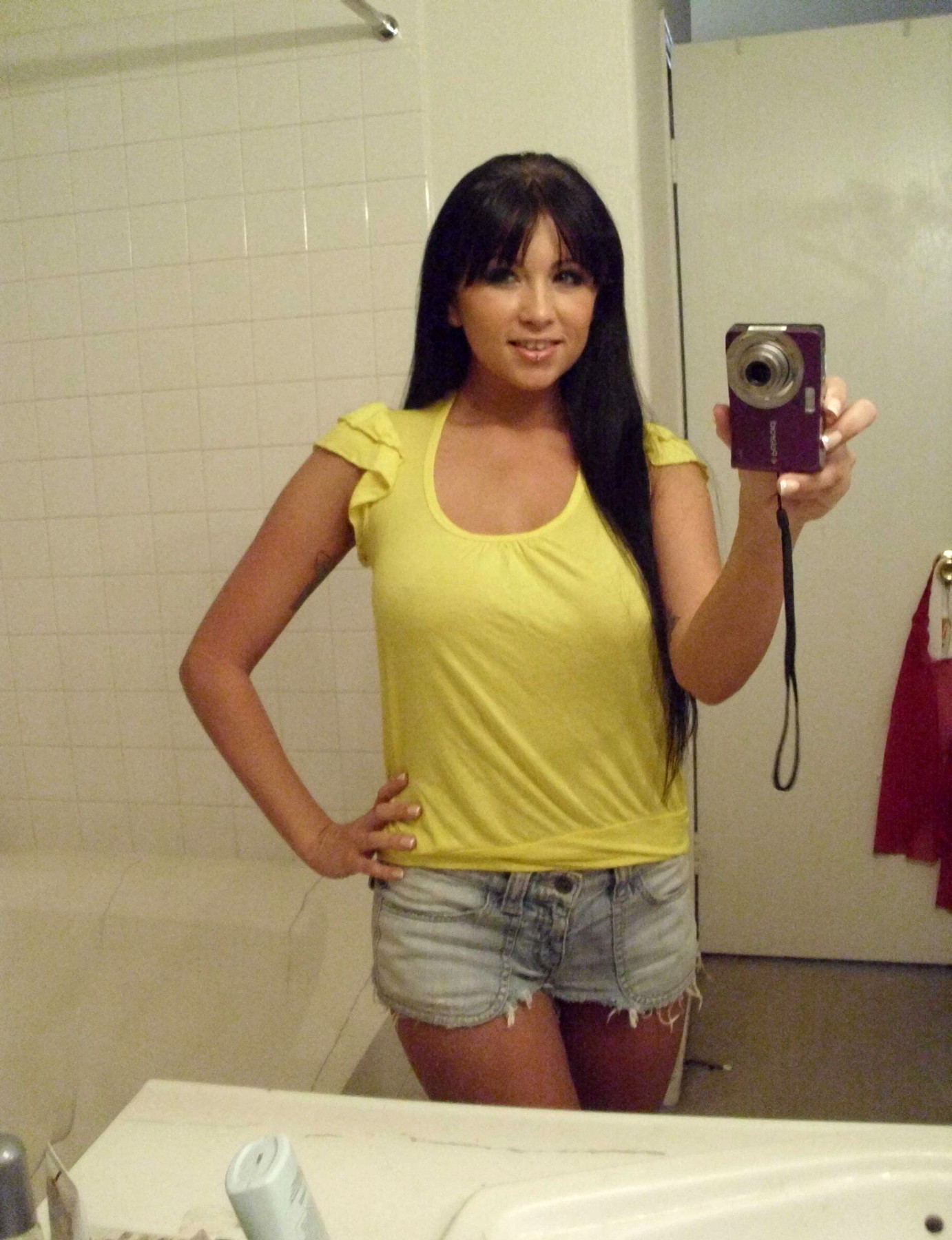 Perfect Tits Spread Pussy Selfies