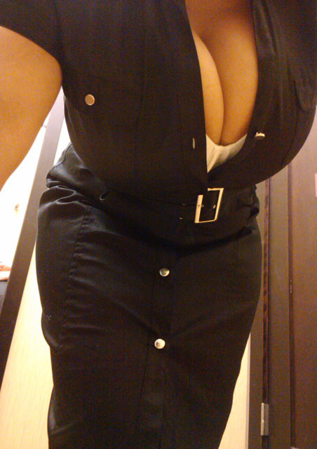 Big Busty Mulatto College Coed #3