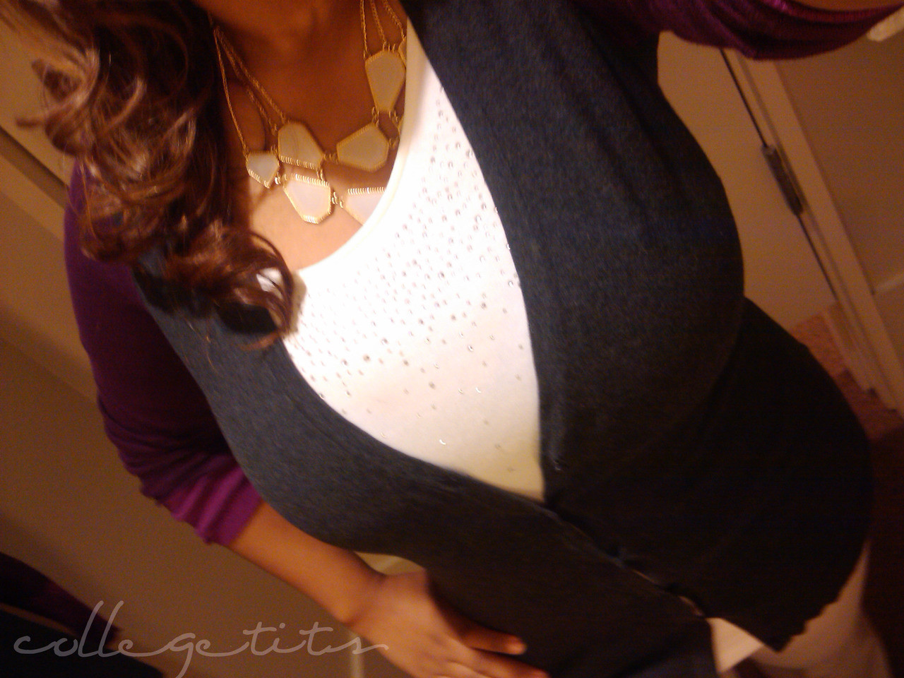 Big Busty Mulatto College Coed #3