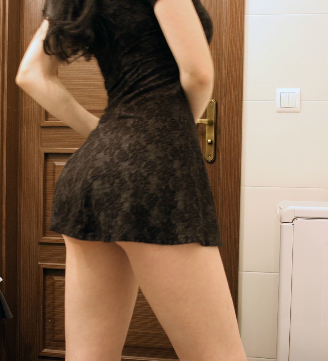 BLVCKDOZEN Sexy Brunette Naked