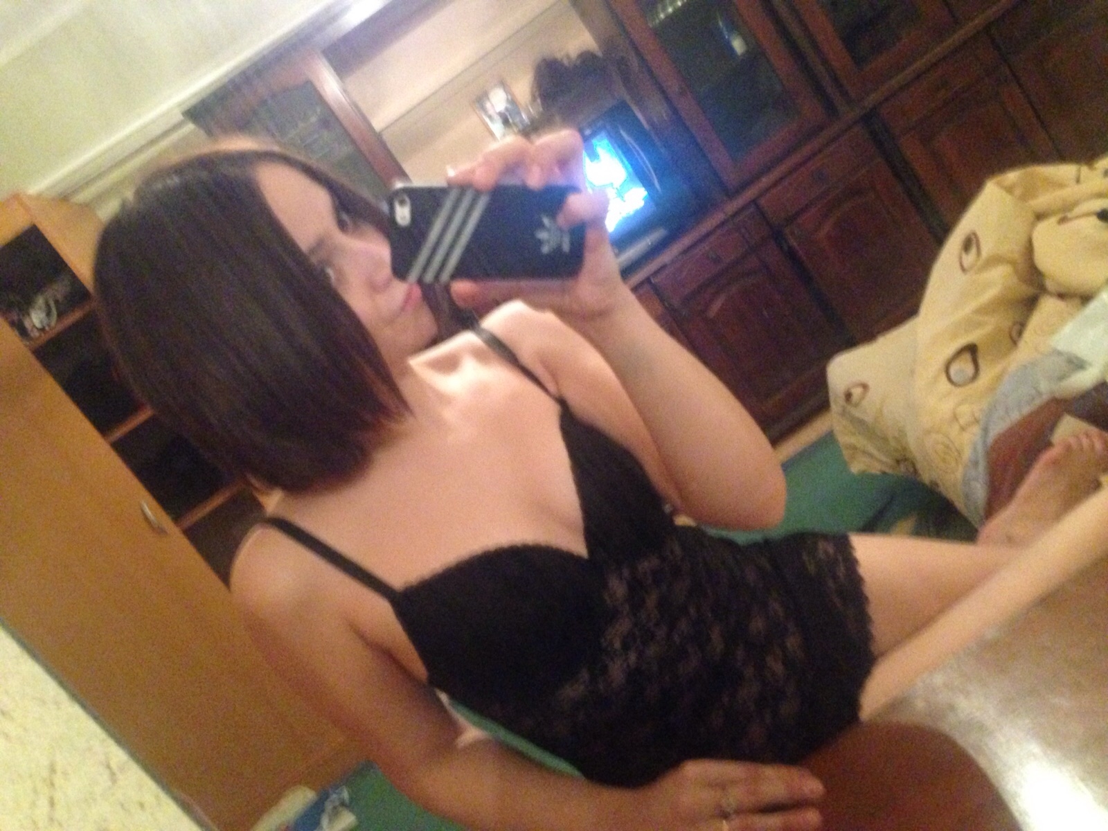 Selfie Stick Russian Hottie