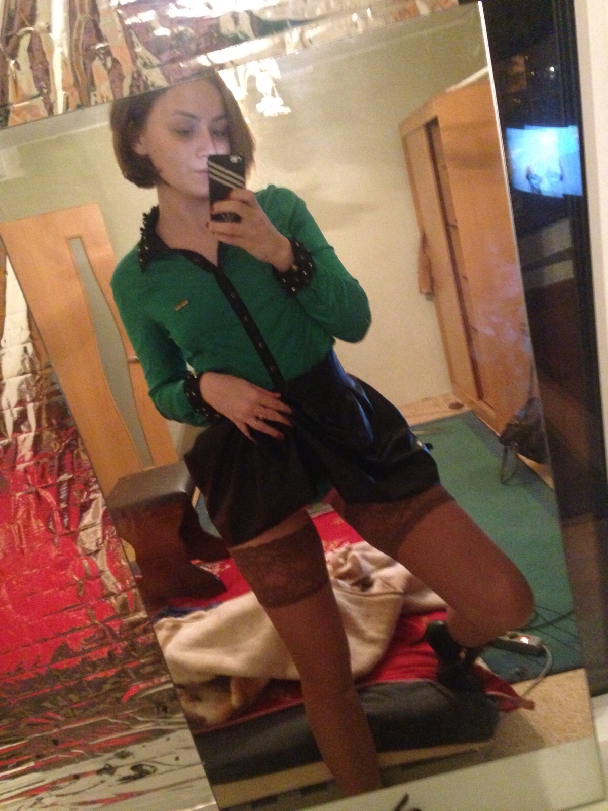 Selfie Stick Russian Hottie