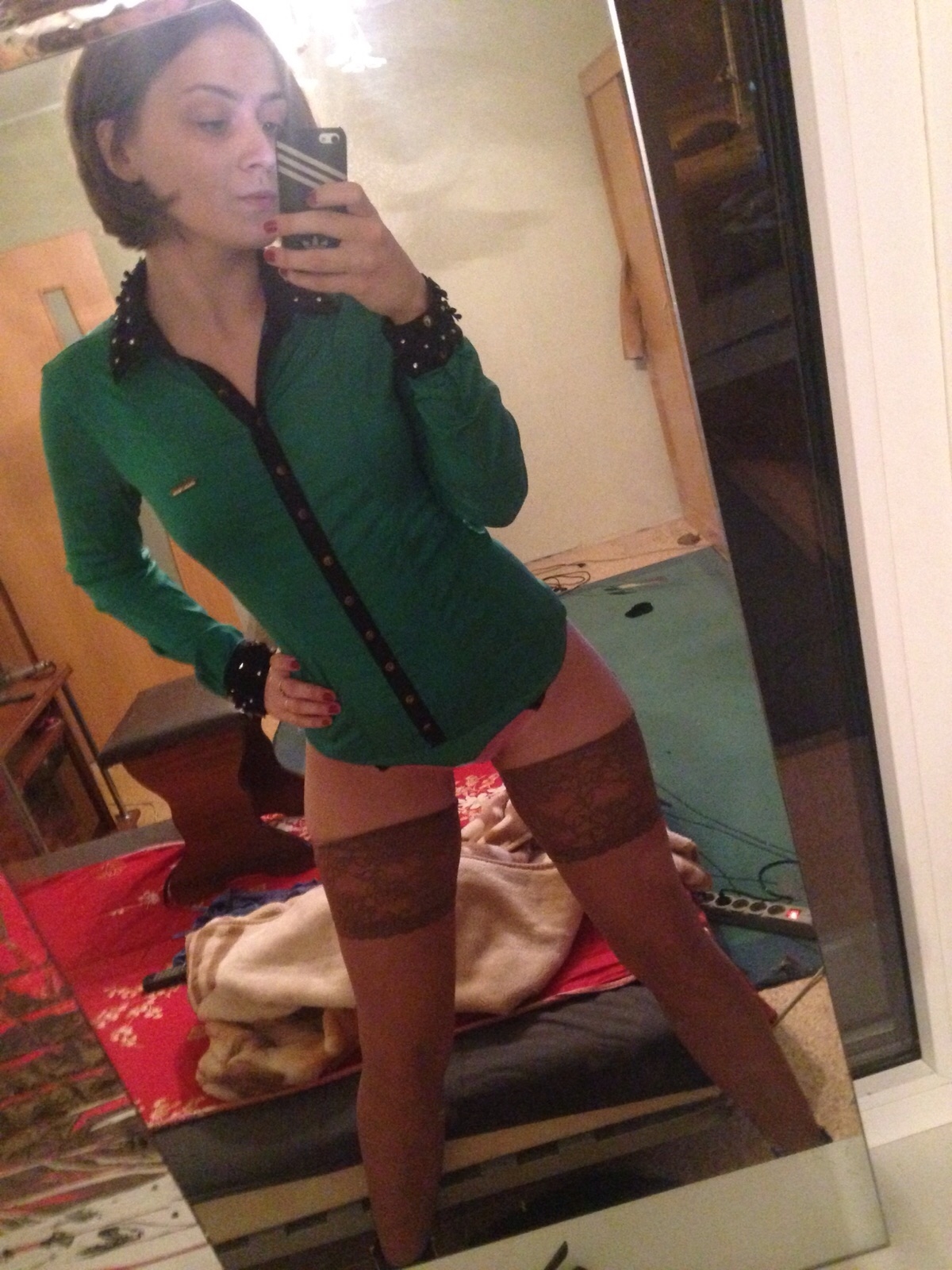 Selfie Stick Russian Hottie