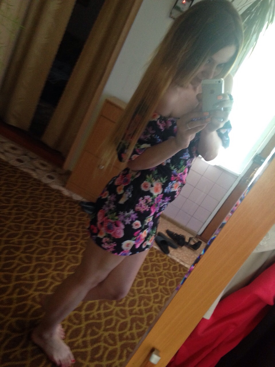 Selfie Stick Russian Hottie