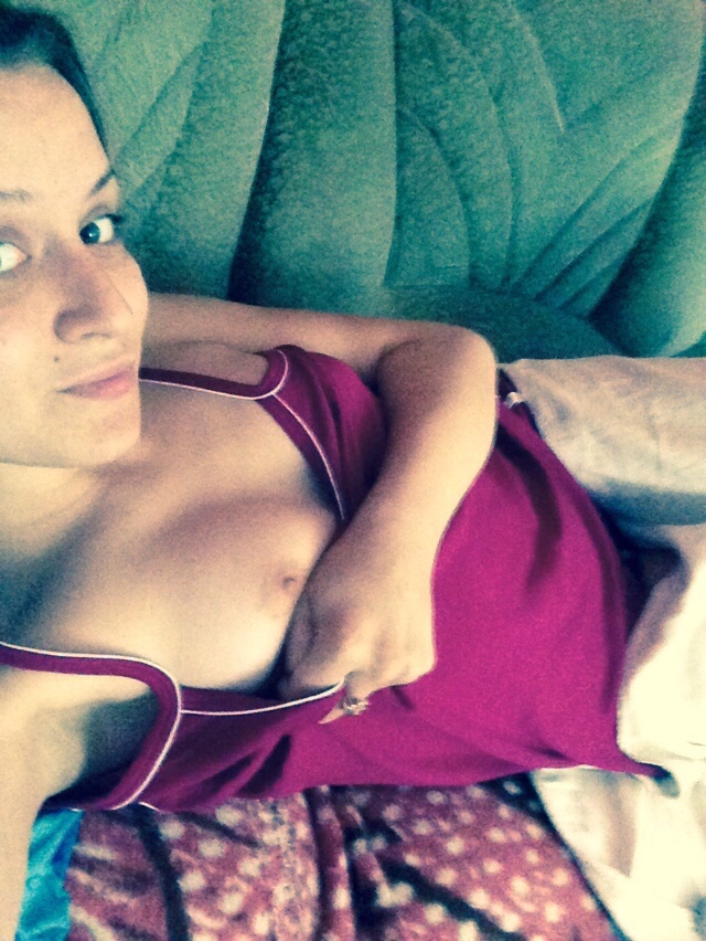 Selfie Stick Russian Hottie