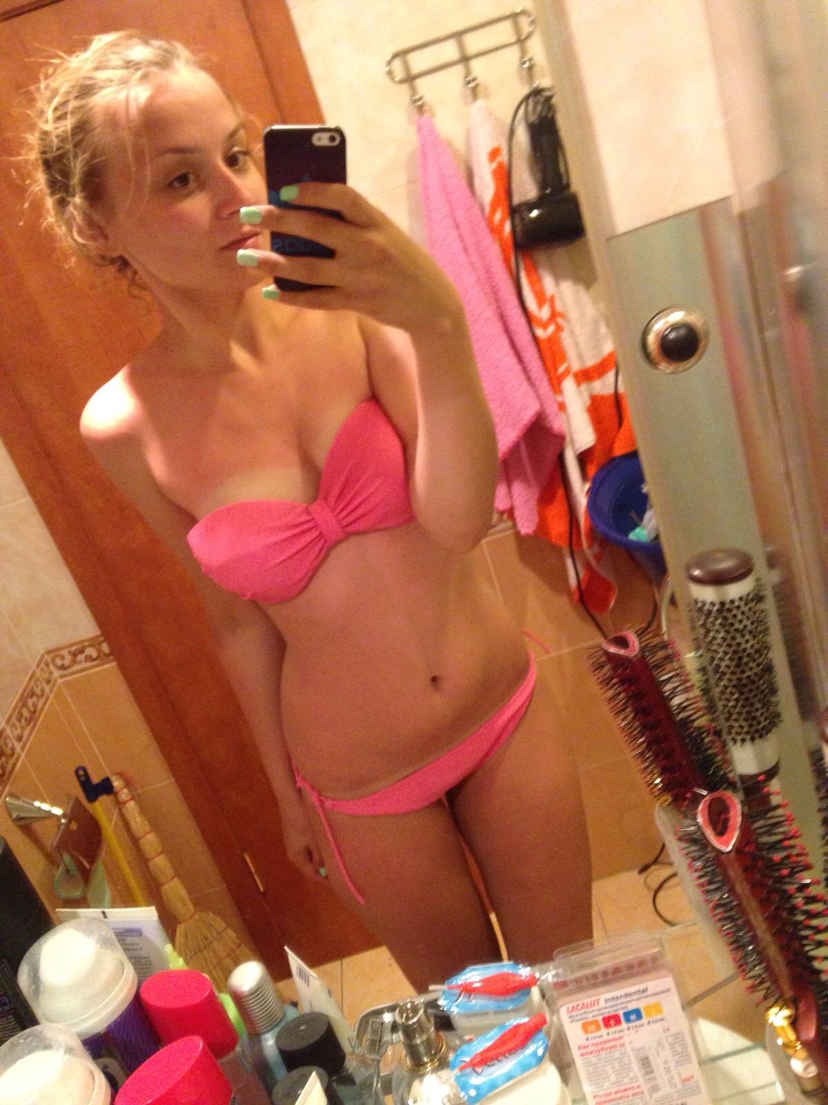 Selfie Stick Russian Hottie