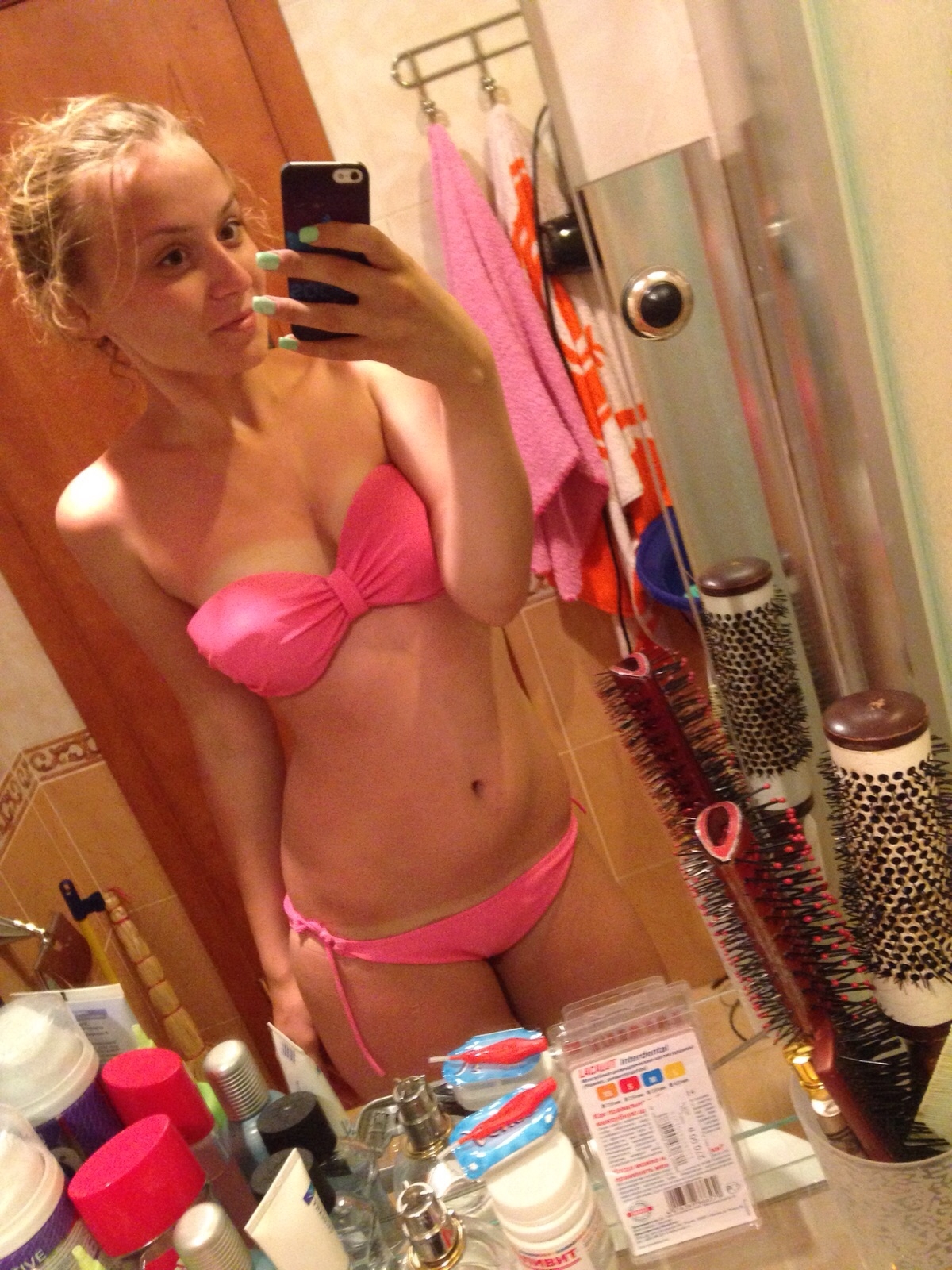 Selfie Stick Russian Hottie