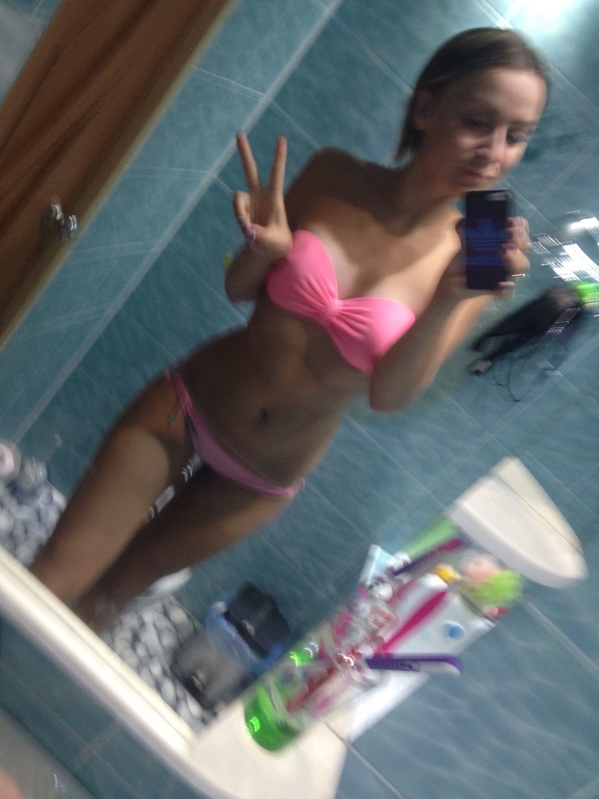 Selfie Stick Russian Hottie