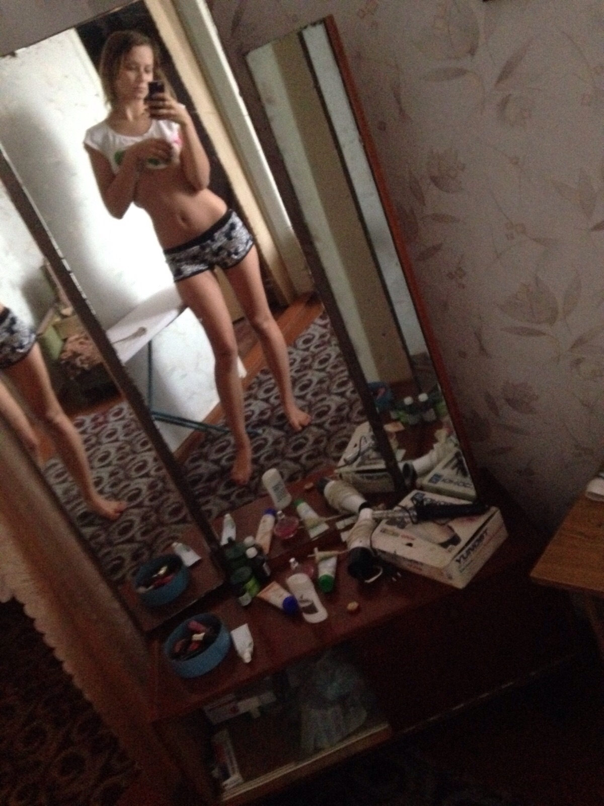 Selfie Stick Russian Hottie