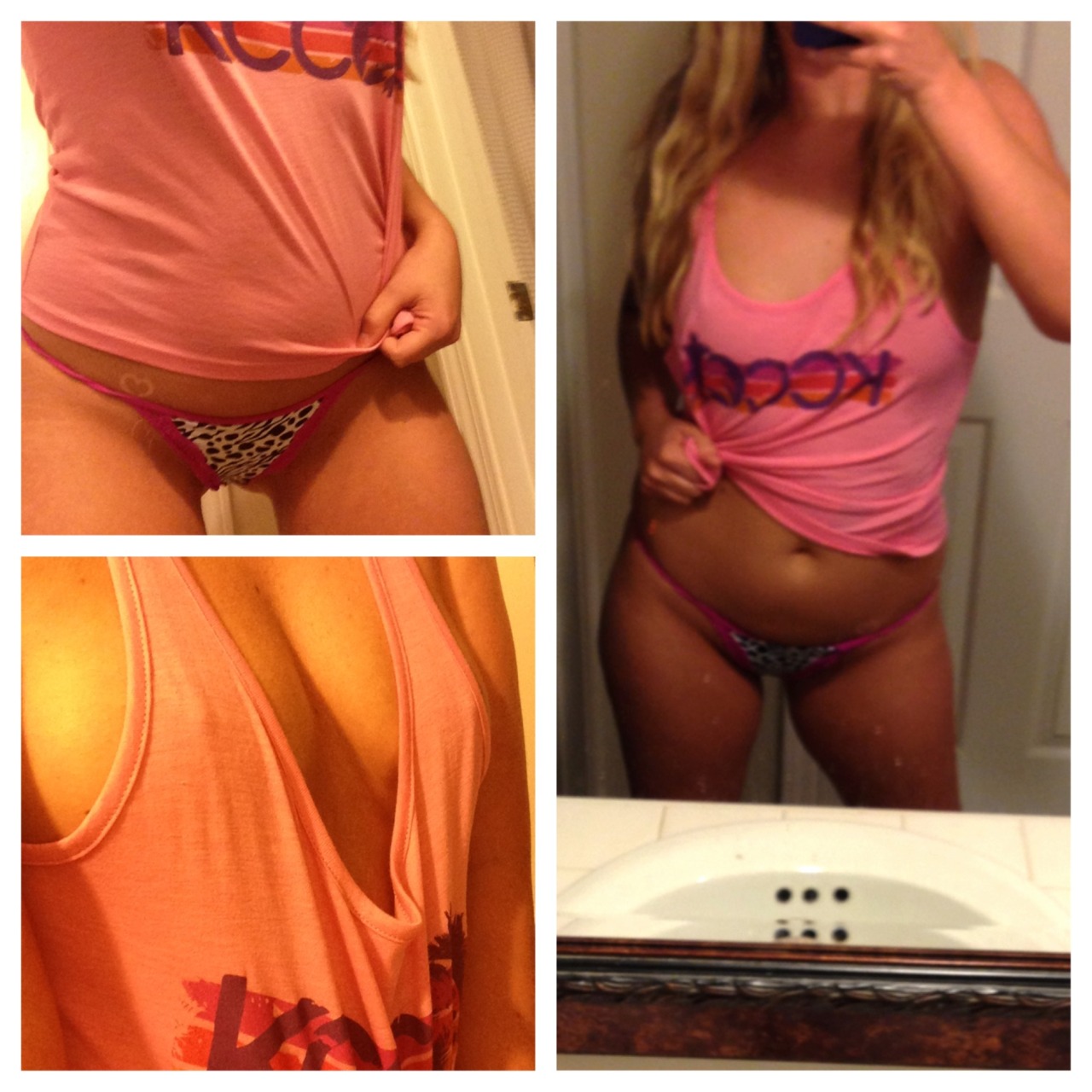 Super Wet Selfie Horny Blonde Milf #1