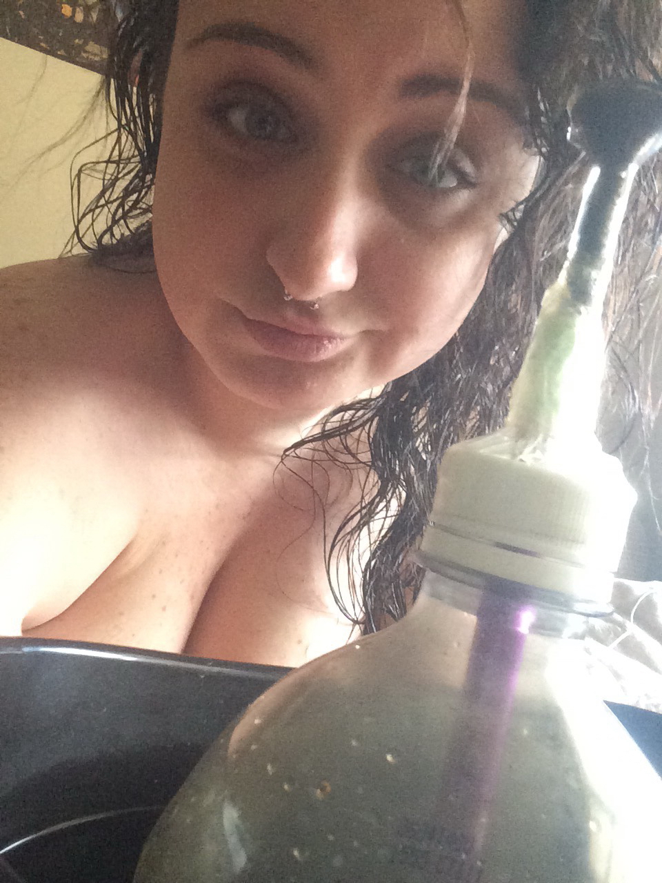 Big Breasted British Selfie Babe