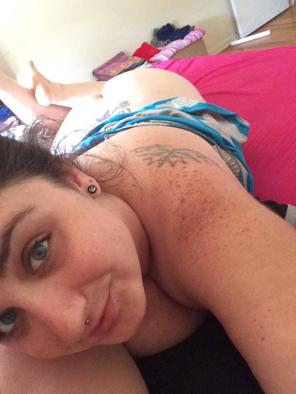 Big Breasted British Selfie Babe