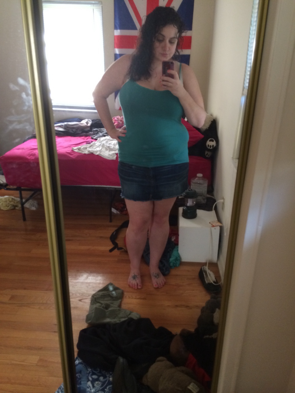 Big Breasted British Selfie Babe