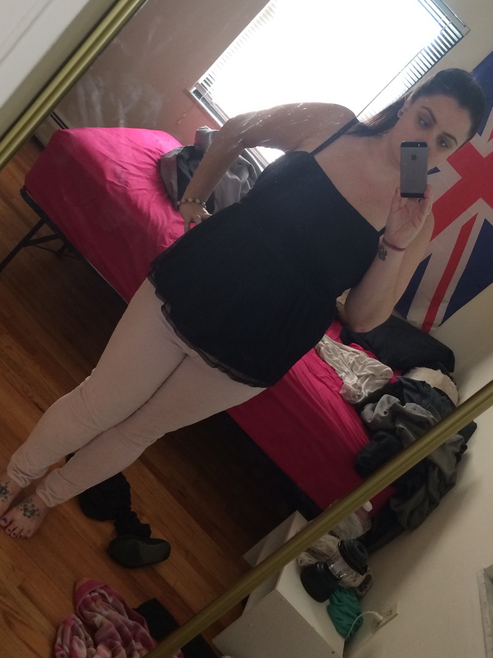 Big Breasted British Selfie Babe