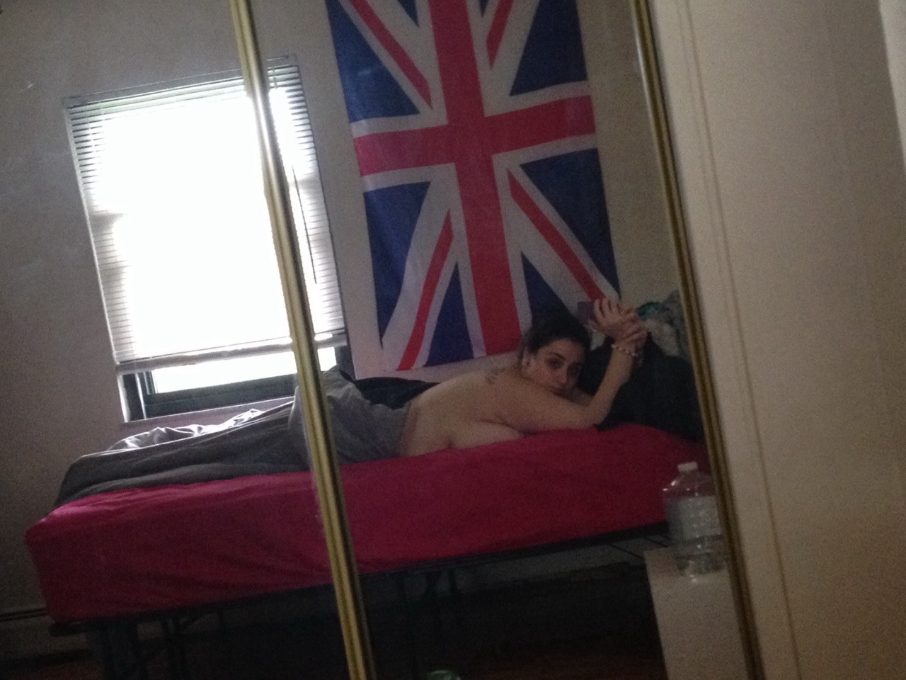 Big Breasted British Selfie Babe