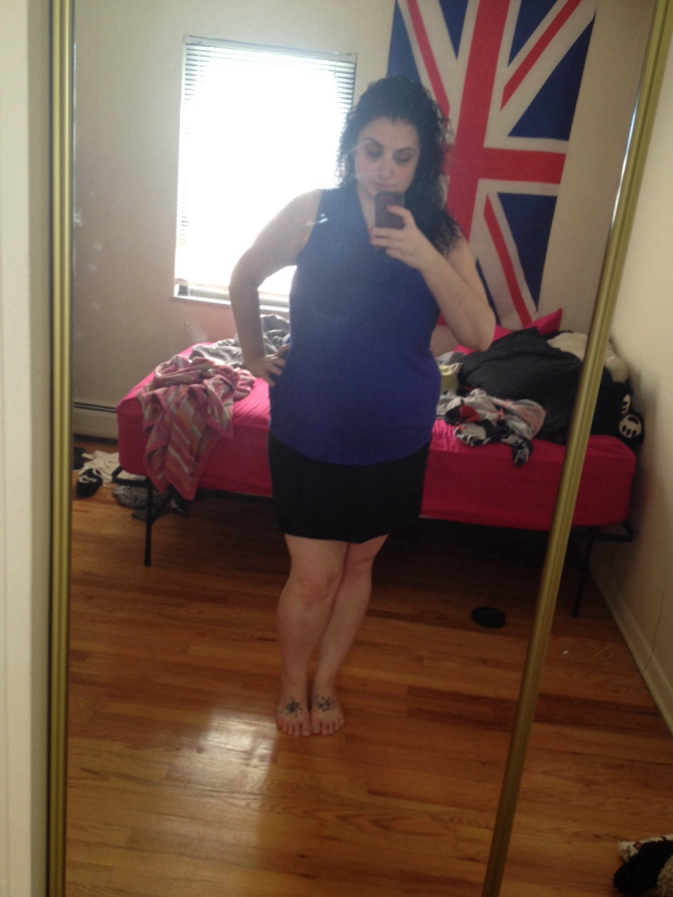 Big Breasted British Selfie Babe