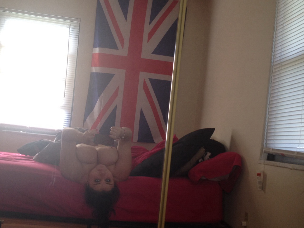 Big Breasted British Selfie Babe