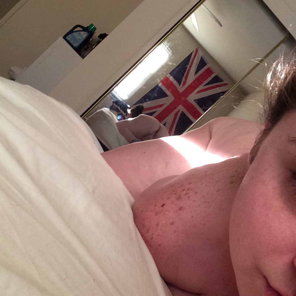 Big Breasted British Selfie Babe