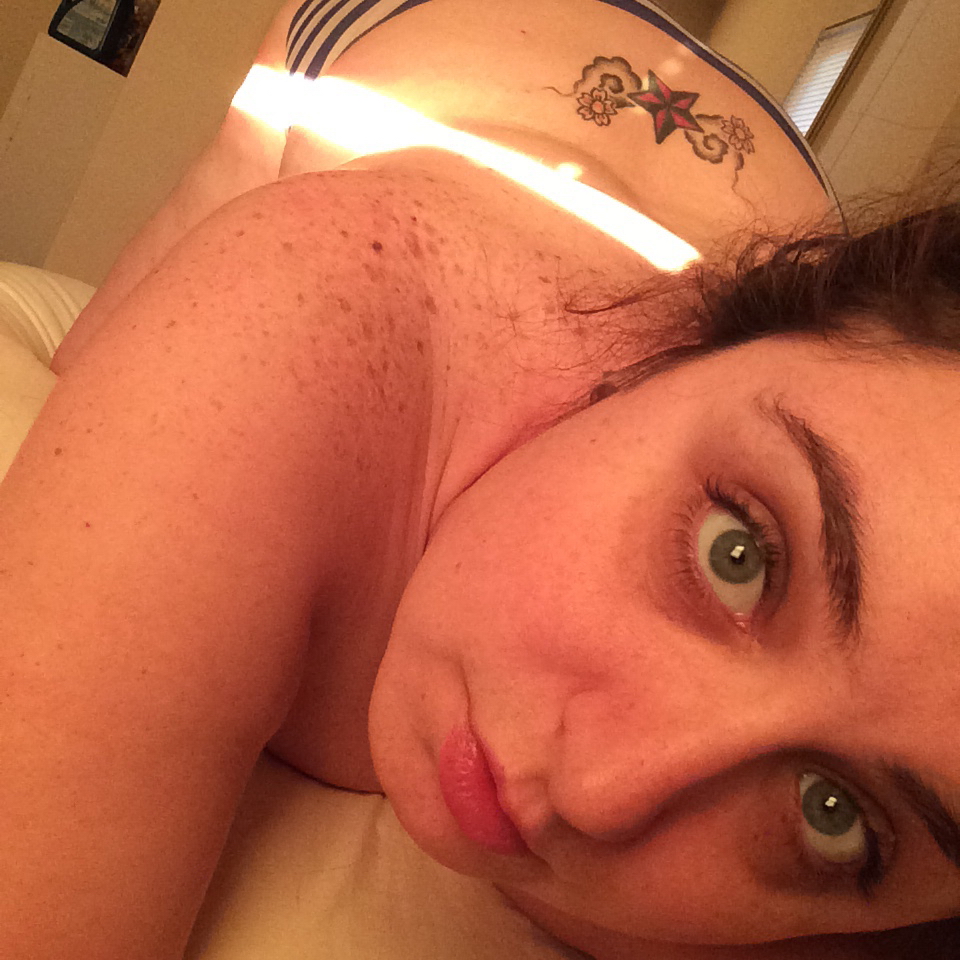 Big Breasted British Selfie Babe