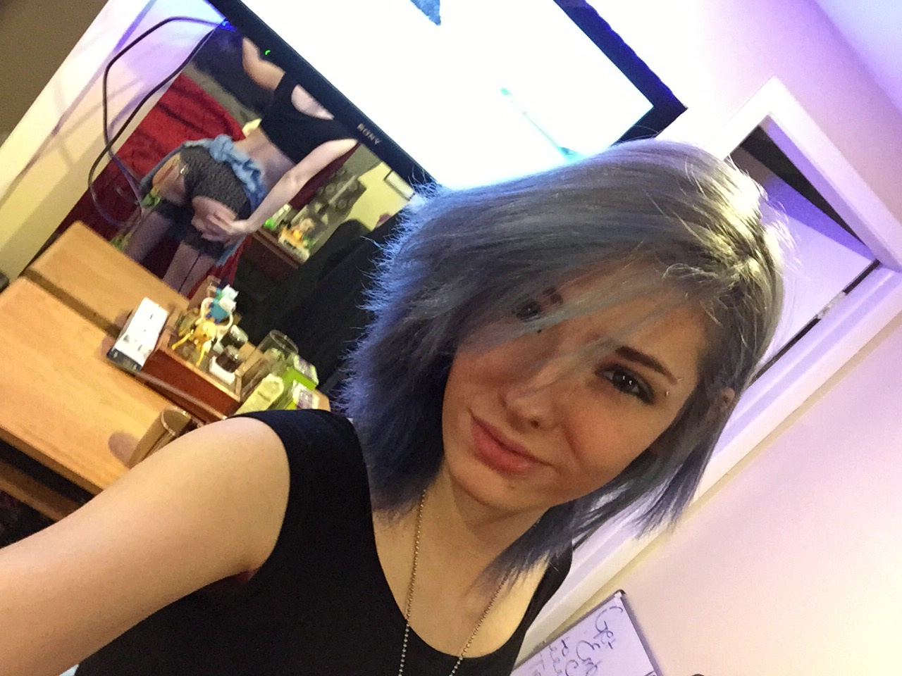 Sexy Ember Burns Daily Life