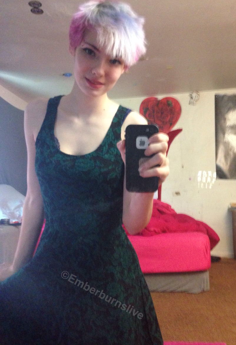 Sexy Ember Burns Daily Life